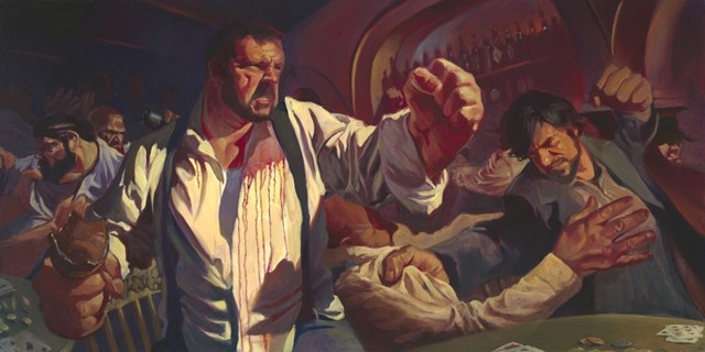 Если бы Вторая Мировая война была бы дракой в баре