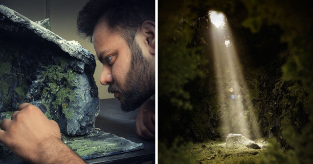 Фотограф воссоздает фантастические места из собственных снов