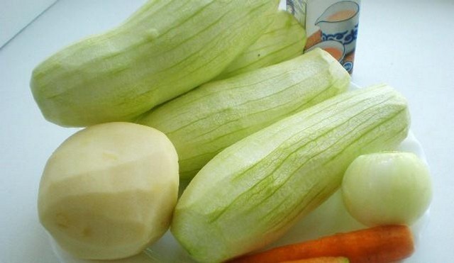 Кабачковый суп-пюре
