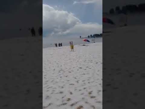 На побережье Иссык Куля выпал снег