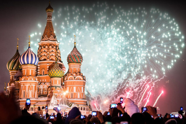 Такой Москвы в день города Вы еще не видели
