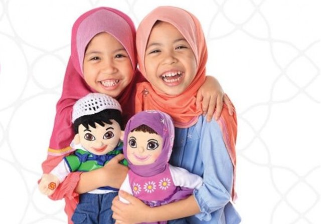 Удивительные игрушки мусульманских детей