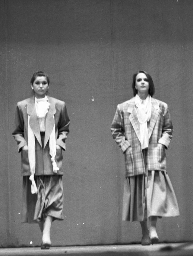 Показ мод на «КАМАЗе» в 1986 году