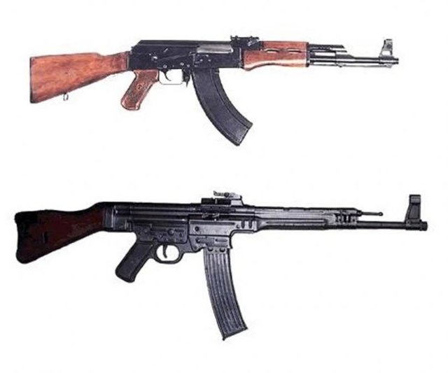 Правда о создании автомата Калашникова и немецкой штурмовой винтовки Stg-44	