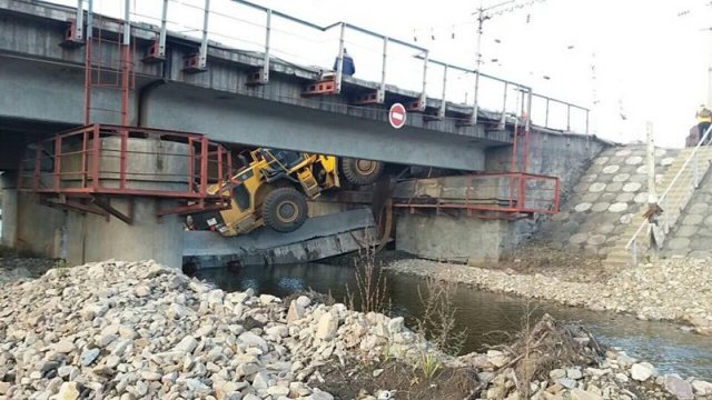 Обрушение моста на станции Ксеньевская