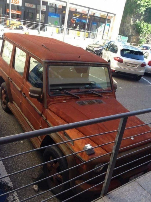 Ржавый Gelandewagen