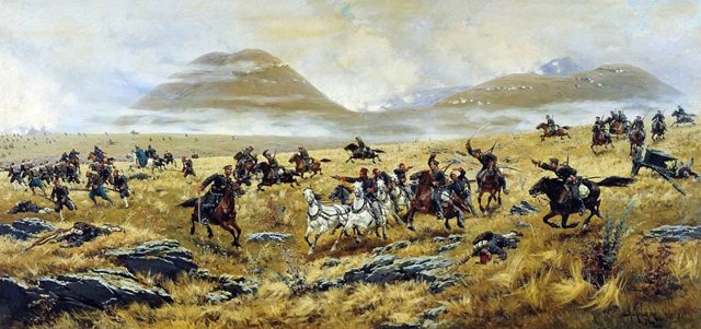 Блистательная победа русской армии в Авлияр-Аладжинском сражении