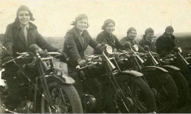 Мотопробег советских женщин 1936 года