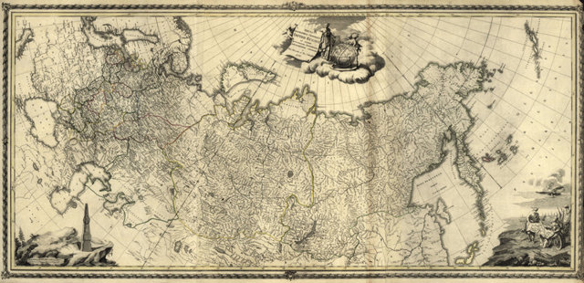 Редкие карты России, составленные иностранцами за последние 500 лет