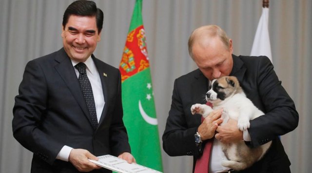 Животные, которых дарили президенту Владимиру Путину