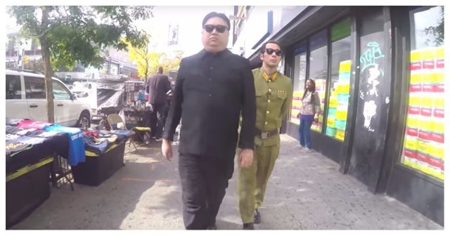 Двойник «Ким Чен Ына» прогулялся по улицам Нью-Йорка и заглянул в башню Трампа 