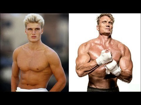 Как менялся Дольф Лундгрен с 1 до 60 лет