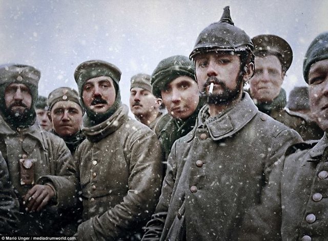 Первая мировая война в цвете: потрясающие работы фотоколориста Марио Унгера