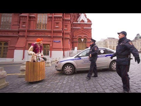 Бабка на гироступе!