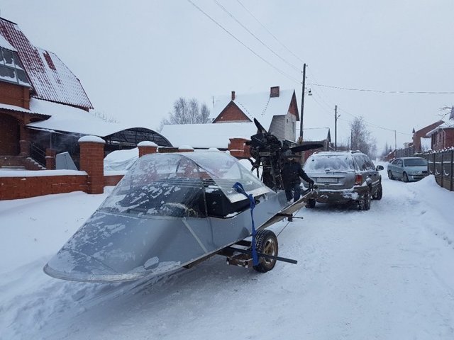 Аэросани своими руками