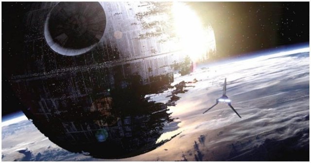 Как выглядело бы строительство настоящей Звезды Смерти из «Звёздных войн»