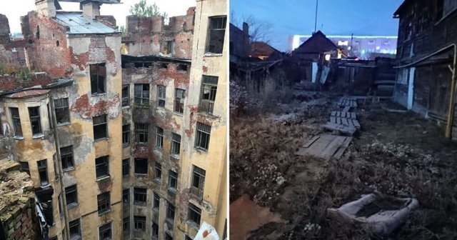 Реальные фотографии современных российских трущоб