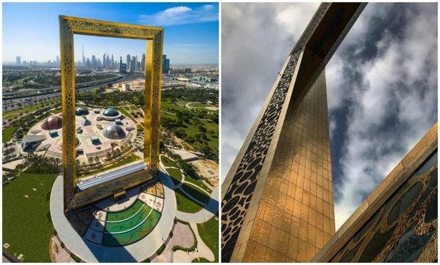 В Дубае открылась новая достопримечательность - рама Dubai Frame высотой 150 метров