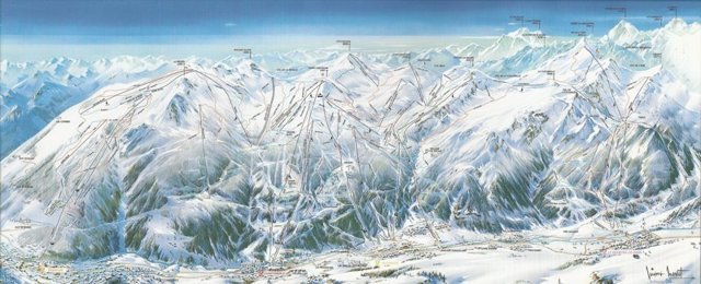 И ещё для горнолыжников. Serre Chevalier