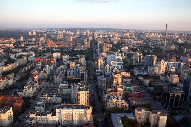 Екатеринбург. Взгляд свысока