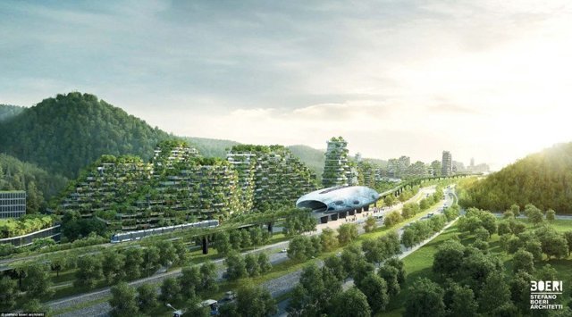 В Китае построят первый в мире город-лес