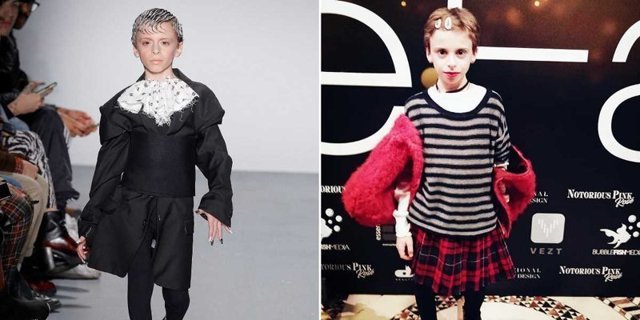 10-летний трансгендер дебютировал на Нью-йоркской неделе моды