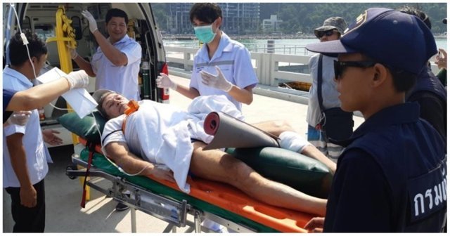 Отдыхавший в Таиланде россиянин случайно прострелил себе ногу гарпуном