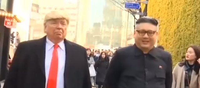 Кем Чен Ын прошёлся с Трампом и поразил болельщиков своим танцем