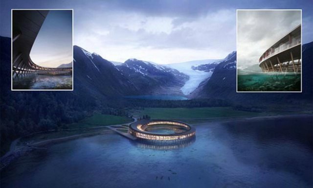 В Норвегии откроют супер-экологичный отель на солнечных батареях