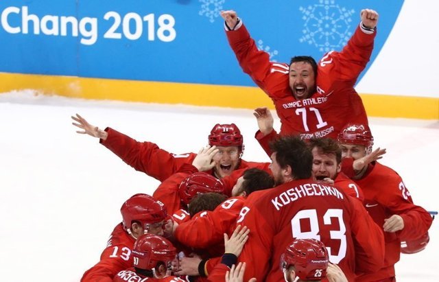 Американские СМИ назвали сборную России по хоккею "командой без страны"