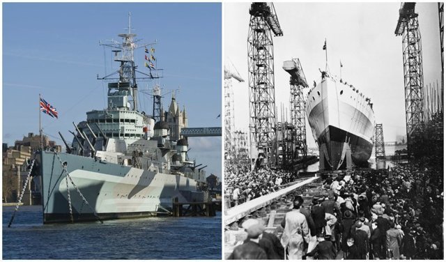 Британский крейсер HMS Belfast отмечает 80-летие: из воспоминаний ветеранов