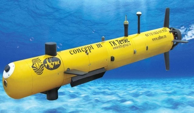 Подводный боевой дрон