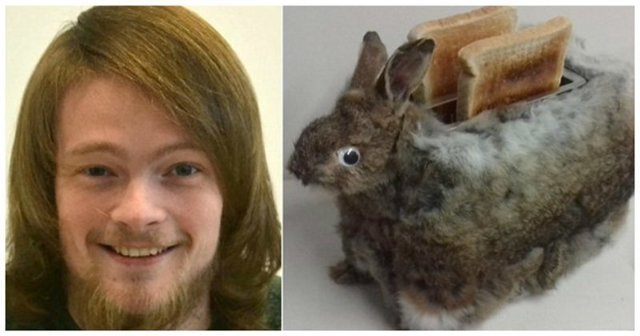 Студент-дизайнер к Пасхе сделал тостер из мертвого кролика