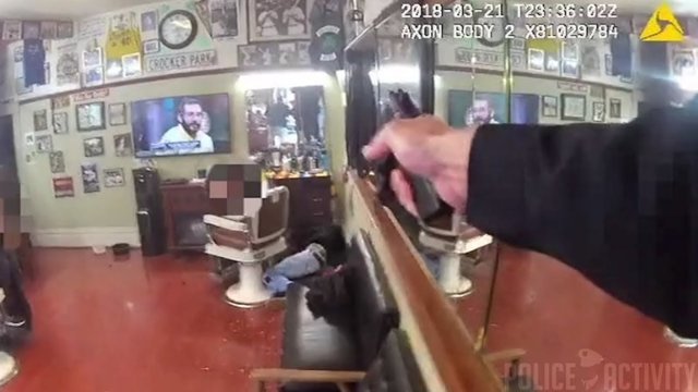 Стрельба в парикмахерской!