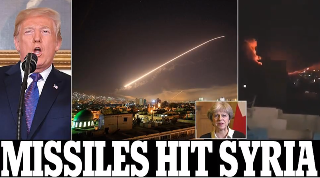 Реакция общества на нанесение ракетных ударов по Сирии коалицией во главе с США