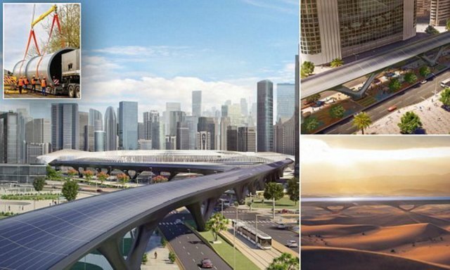 Первую в мире коммерческую установку Hyperloop построят в ОАЭ