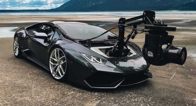 Спорткар Lamborghini Huracan переоборудовали для киносъемок