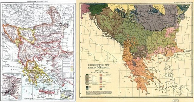 Исторические карты Балкан, которые помогут взглянуть на регион немного иначе