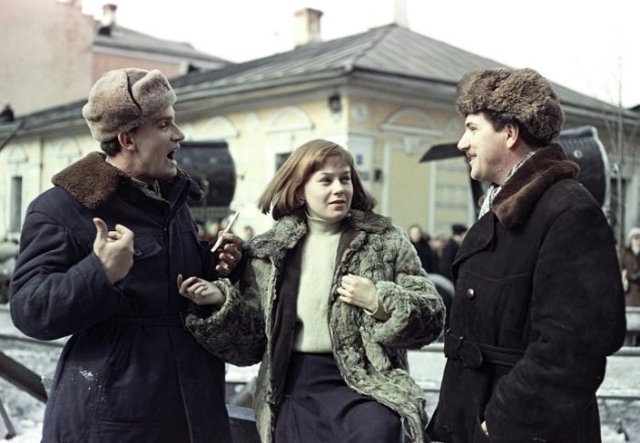 Архивные фотографии со съемочных площадок известных советских фильмов