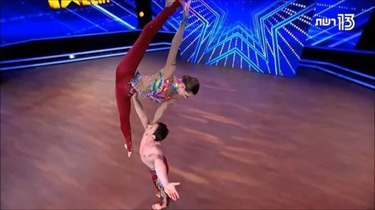 Русскоязычная пара поразила публику и жюри в Израиле!