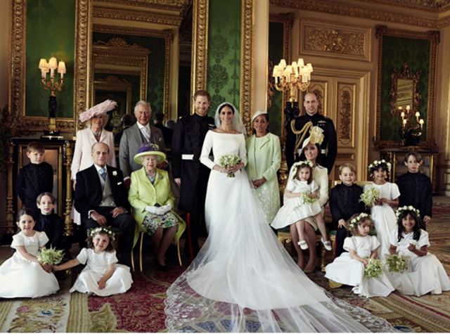 Опубликованы официальные снимки со свадьбы принца Гарри и Меган Маркл