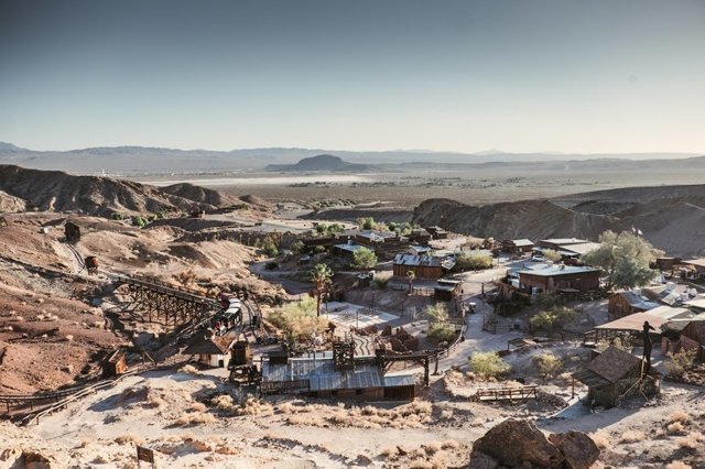 Калико. Шахтёрский город-призрак в США