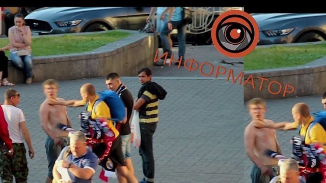 Красивый финал драки