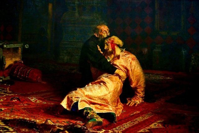ЧП в Третьяковке: пострадал шедевр «Иван Грозный убивает своего сына»