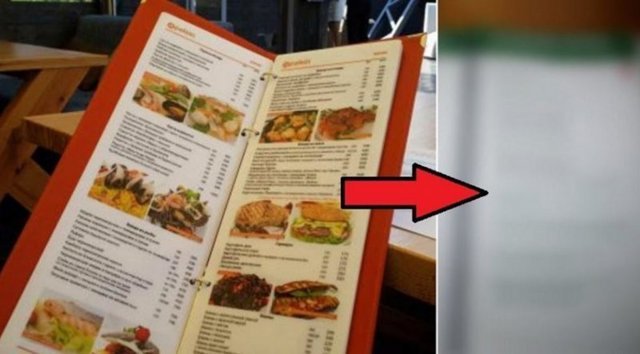 Если в ресторане вам вынесли такое меню, вставайте и уходите!
