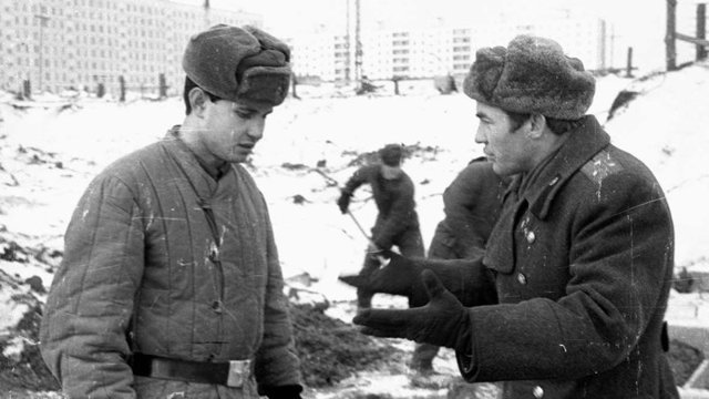 Случайный солдат в советской армии