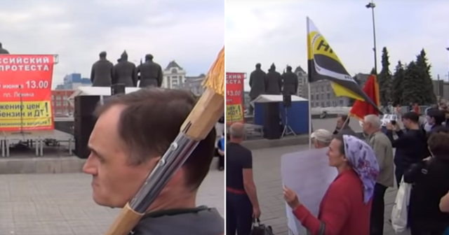 В России прошел митинг против повышения пенсионного возраста: видео