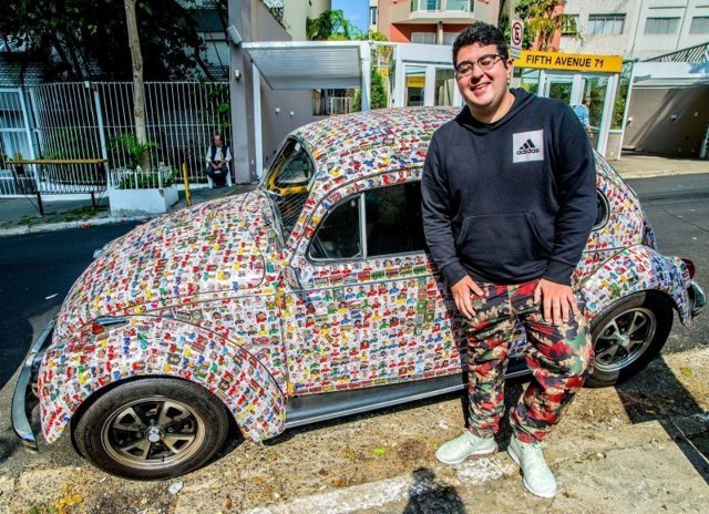 "Футбольный" Фольксваген жук из Бразилиии