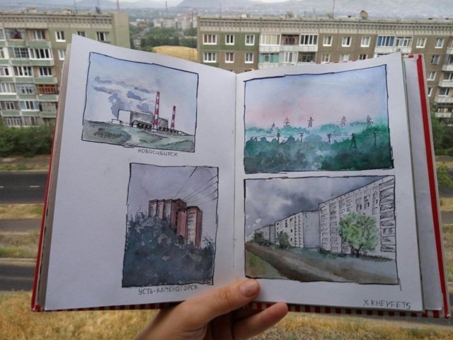 Городские зарисовки, которые вы ещё не видели