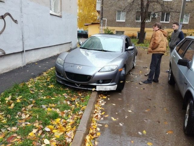 Жесткое наказание за неправильную парковку